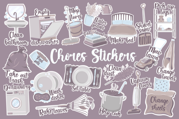 Chores Stickers Set: A Designer's Real-World Embroidery Review
