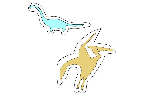 Dinosaur Sticker Embroidery Review