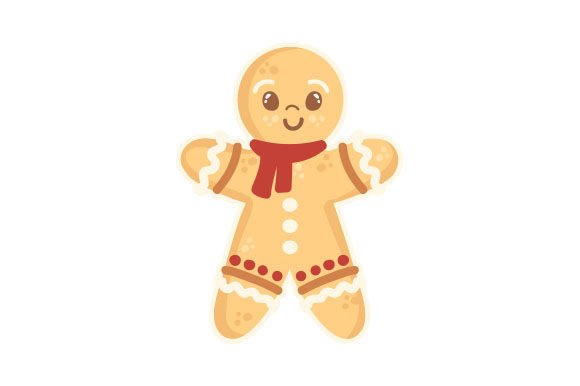 Gingerbread Man Cookie - Christmas Sticker Review