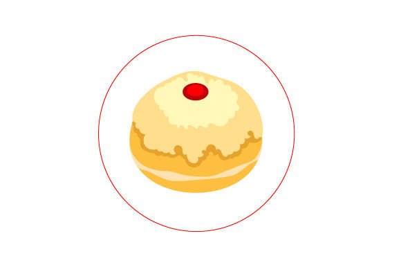 Hanukkah Sufganiyot - Sticker Review