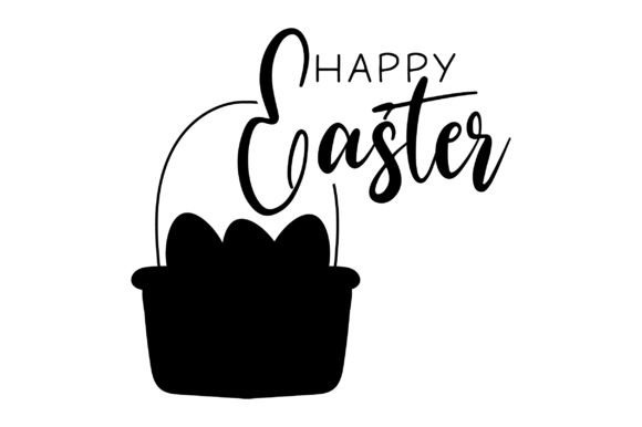 Happy Easter Basket Sticker Embroidery Review