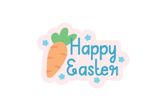 Happy Easter - Carrot - Sticker Review