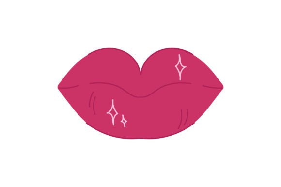 Kissy Lips Sticker Review for Embroidery Projects