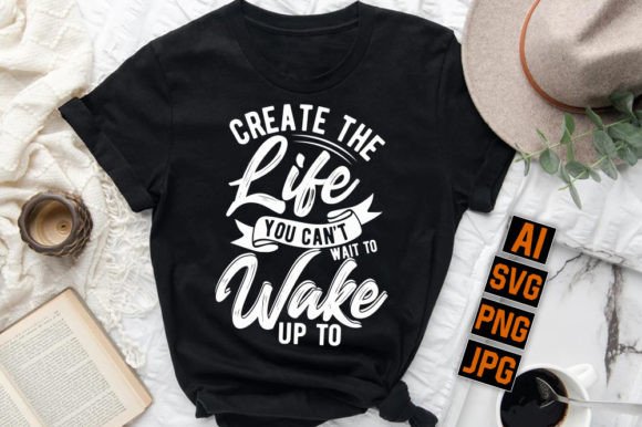 Motivational Quote Typography T-Shirt Review
