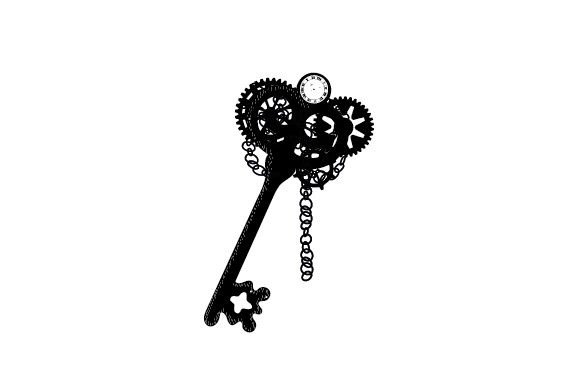 Steampunk Key Sticker Review for Embroidery Projects